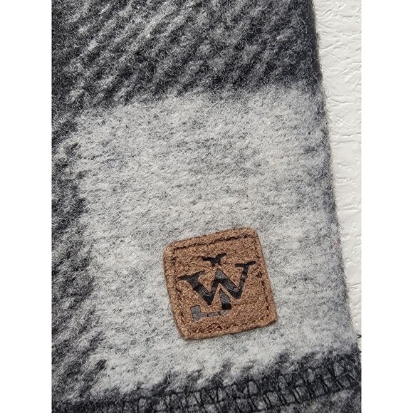 John Wayne Timeless Classic Fleece Pullover Plaid Wolly Jacket Men’s Size L - Picture 10 of 12